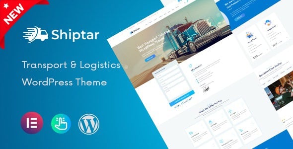 Shiptar - Transport & Logistics WordPress Theme