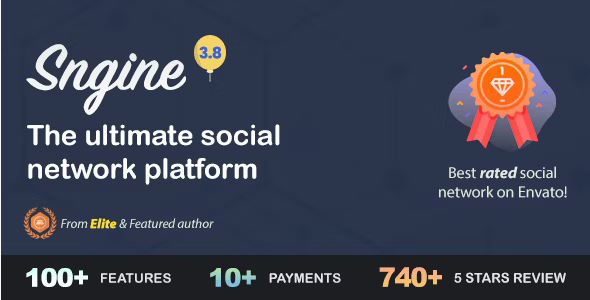 Sngine - The Ultimate PHP Social Network Platform