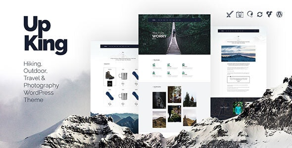 Upking - Hiking Club WordPress Theme