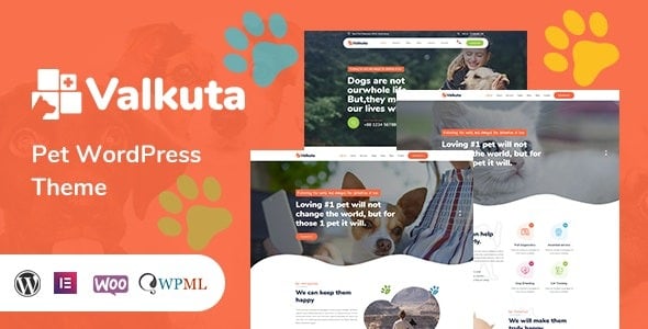 Valkuta Pet WordPress Theme