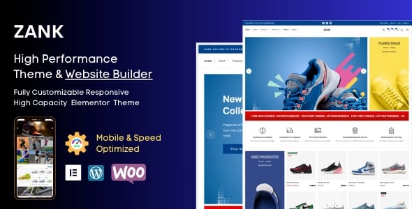 Zank - Elementor WooCommerce Theme Builder