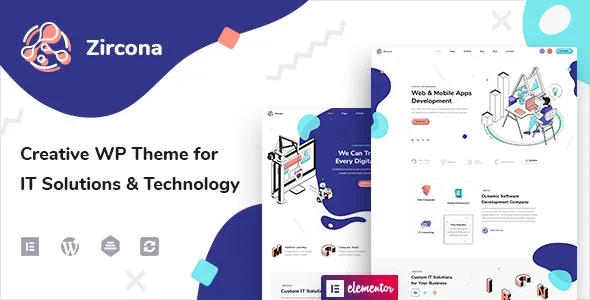 Zircona IT Solutions & Technology WordPress Theme