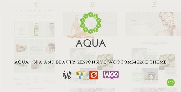 Aqua Spa and Beauty Responsive WooCommerce WordPress Theme