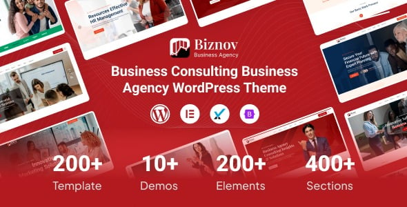 Biznov Business Consulting WordPress Theme