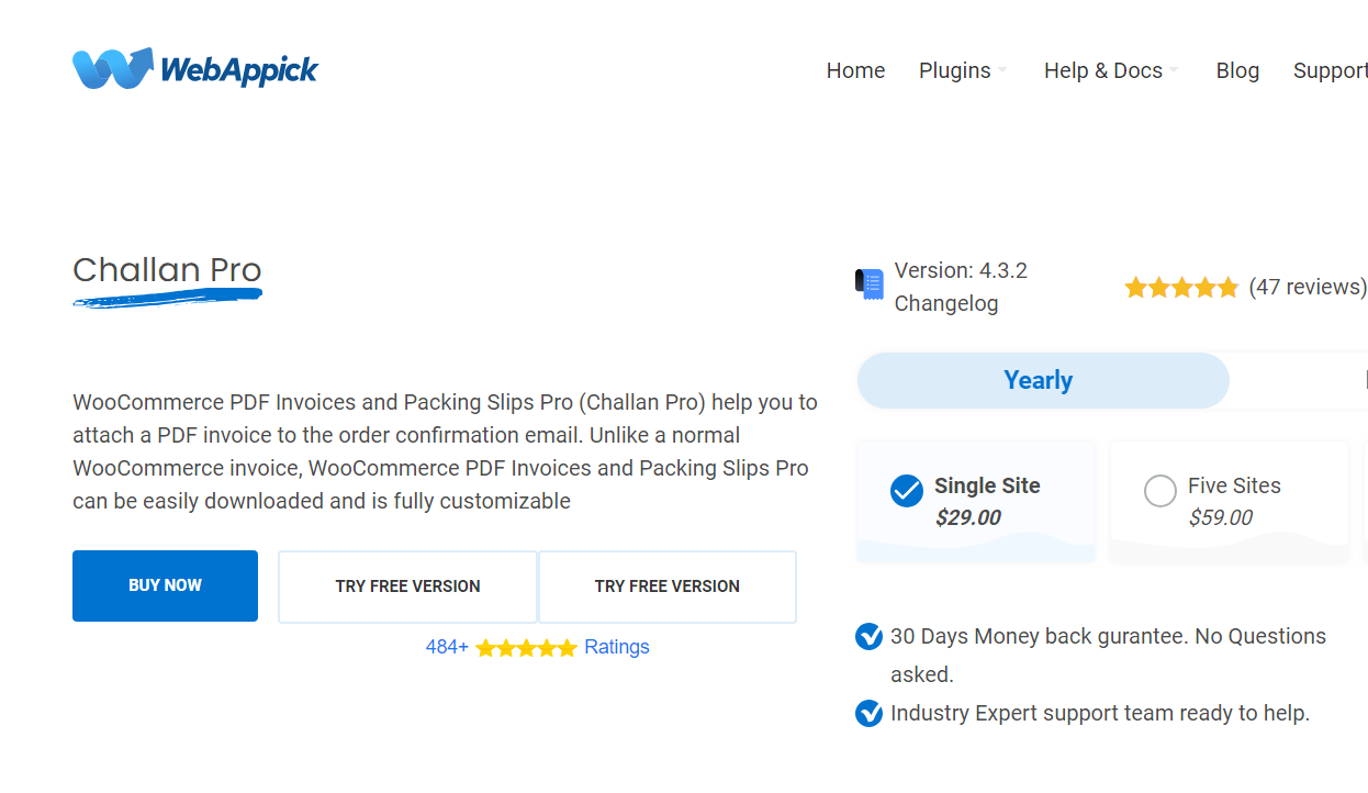 Challan Pro WooCommerce PDF Invoices and Packing Slips Pro by WebAppick