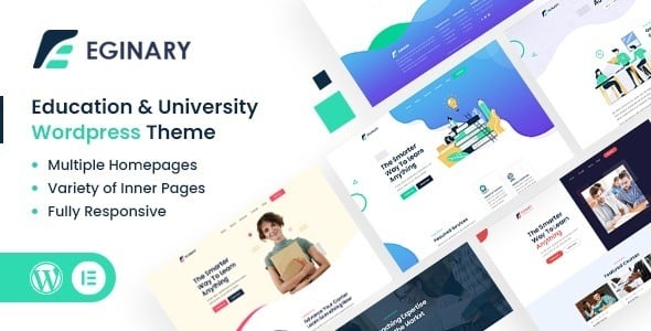 Eginary Education & University WordPress Theme