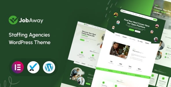 Jobaway Staffing Agencies WordPress Theme