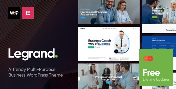 LeGrand - A Modern Multi-Purpose Business WordPress Theme