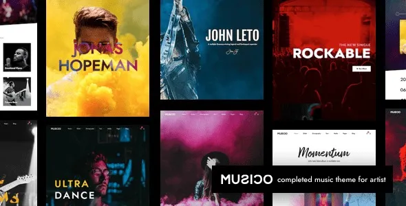 Musico Music WordPress