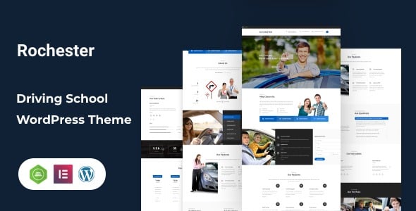 Rochester Driving School WordPress Theme