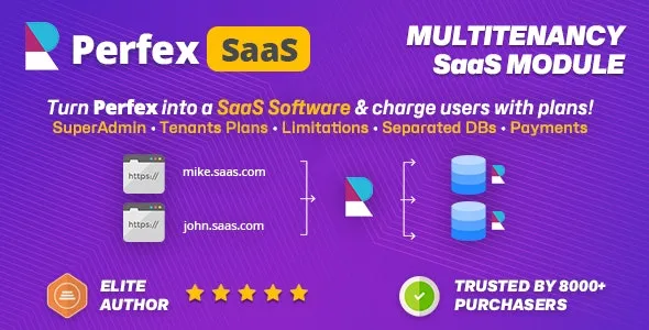 SaaS module for Perfex CRM Multitenancy support