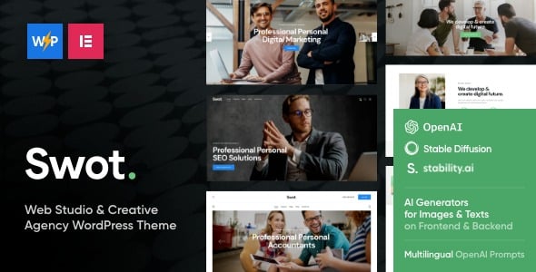 Swot Digital Agency Business & Corporate WordPress Theme