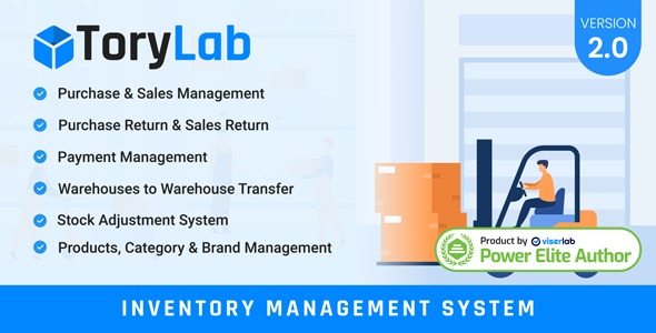 ToryLab Inventory Management System