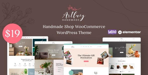 Artfusy - Handmade & Crafts Shop WordPress Theme