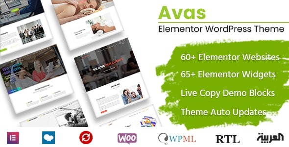 Avas - Multi-Purpose WP Theme