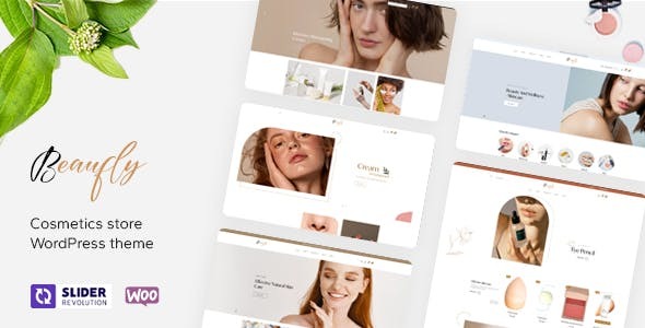 Beaufly - Beauty and Cosmetics Shop WordPress Theme