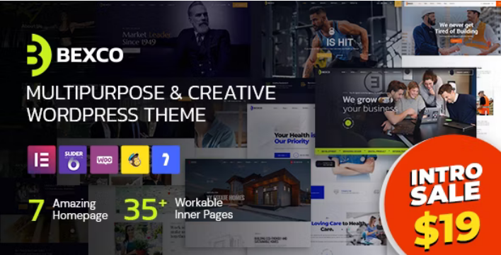 Bexco - Creative Multipurpose WordPress Theme