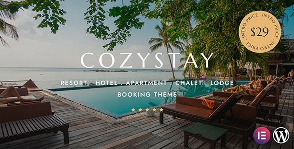 CozyStay - Hotel Booking WordPress Theme