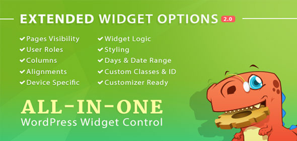 Extended Widget Options - All-in-One WordPress Widget Control