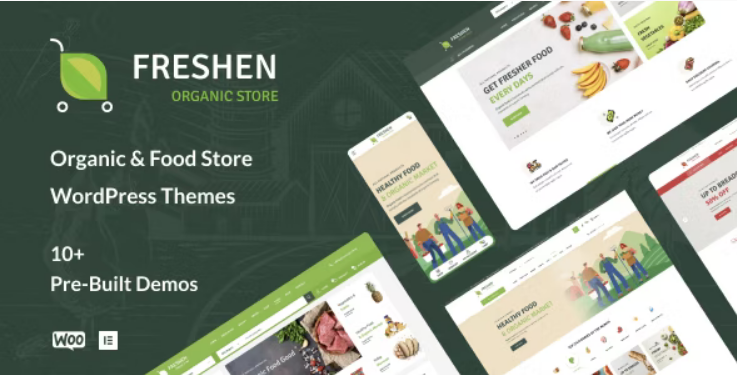 Freshen - Organic Food Store WordPress Theme