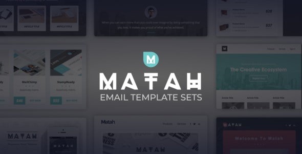 Matah Responsive Email Set