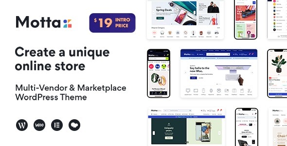 Motta - Multi-Vendor and Marketplace WordPress Theme