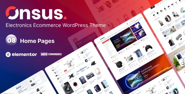 Onsus Electronics E-commerce WordPress Theme