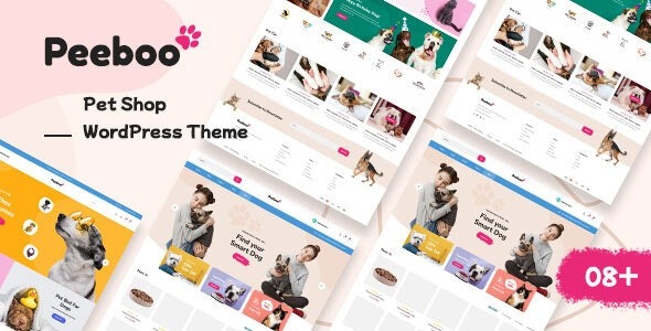 Peeboo - Pet Store WooCommerce WordPress Theme