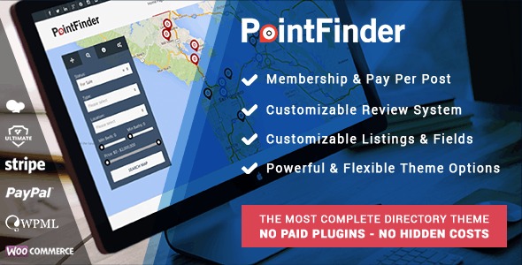 PointFinder - Directory & Listing WordPress Theme