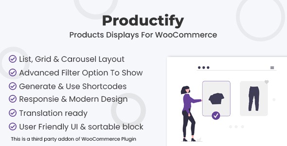 Productify Products Displays For WooCommerce