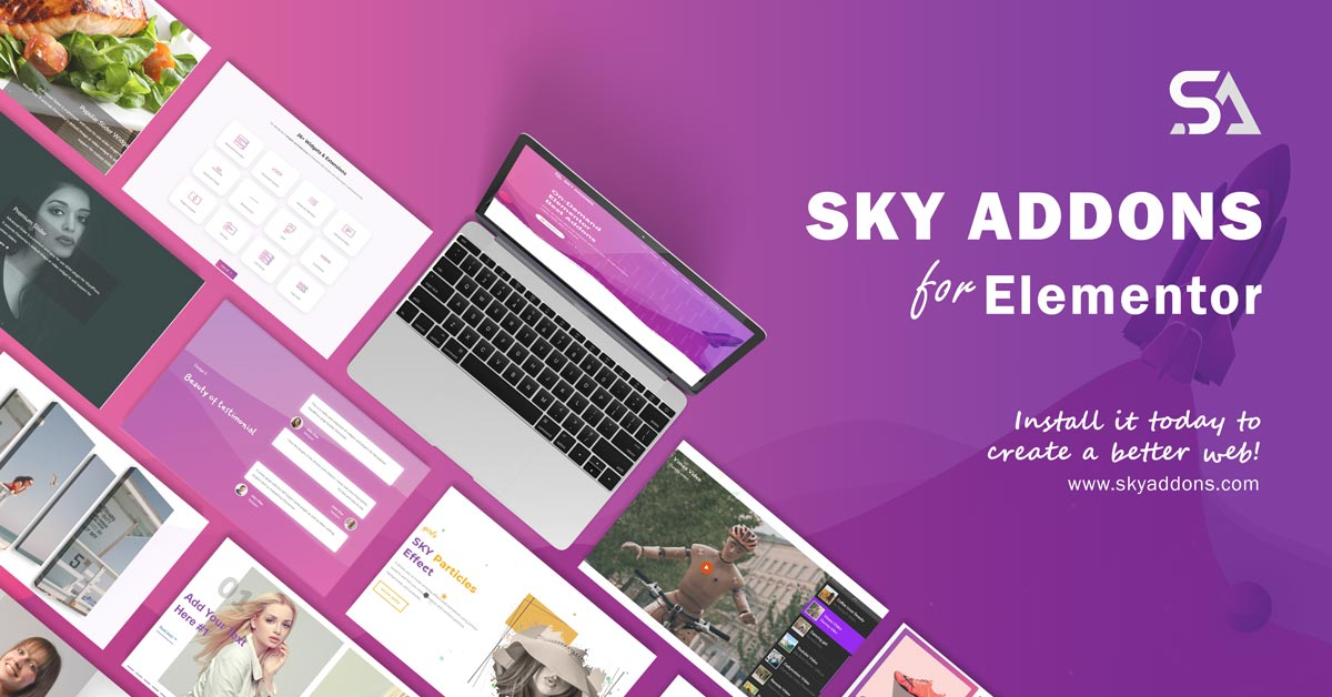 Sky Addons PRO - for Elementor Page Builder WordPress Plugin