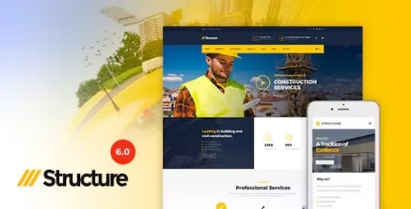 Structure - Construction WordPress Theme