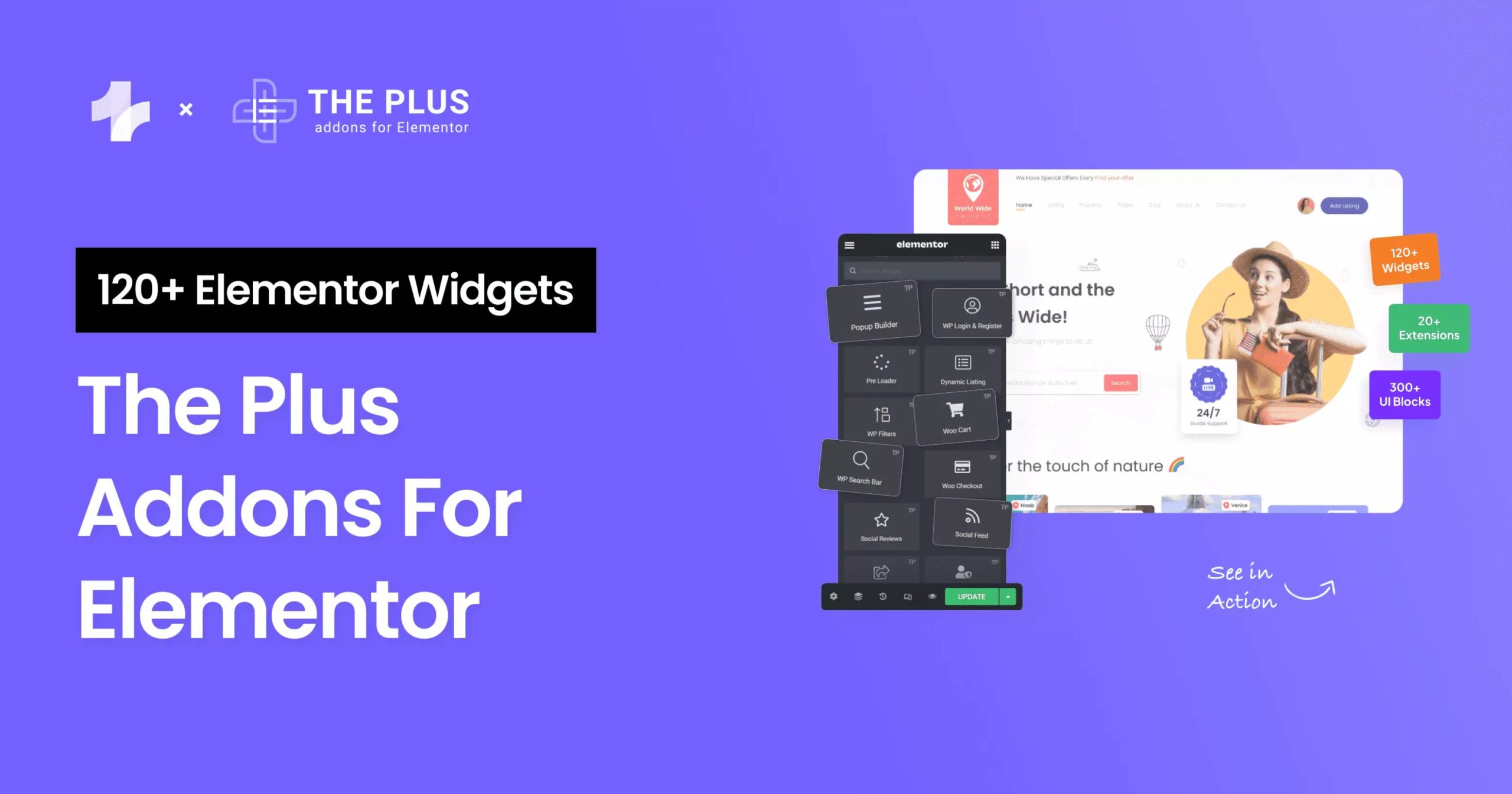 The Plus - Addon for Elementor Page Builder WP Plugin