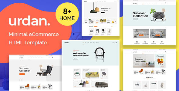 Urdan - Minimal eCommerce HTML Template