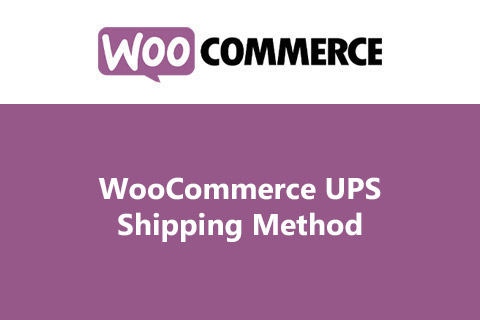 WooCommerce UPS Shipping Method