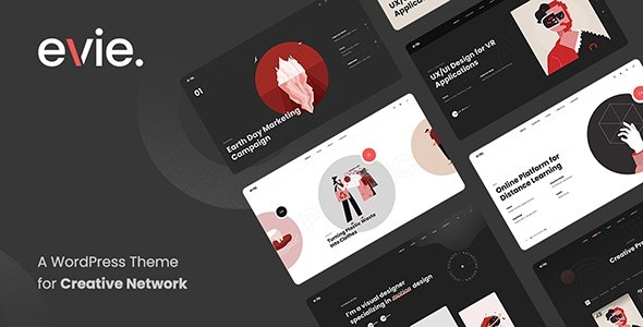 Evie - Creative Network & Portfolio WordPress Theme