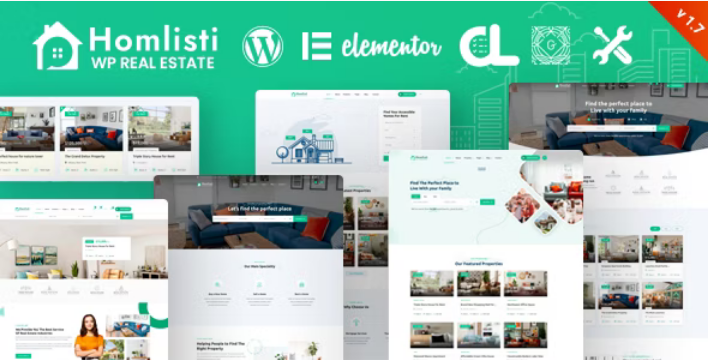 Homlisti - Real Estate WordPress Theme