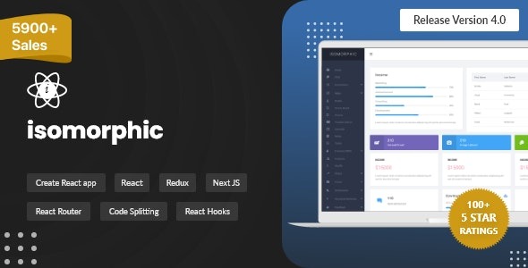 Isomorphic - React Admin Dashboard Template