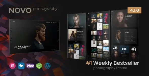 Novo - Photography WordPress Theme